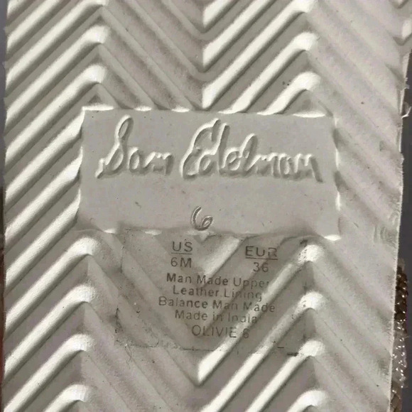 Sam Edelman Olivie Beaded Thing Sandal Size 6 - Picture 6 of 6